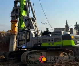 土耳其震后重建利器：中联重科旋挖钻机ZR300D