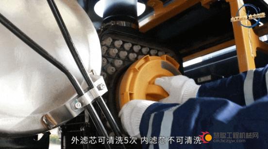 山工机械装载机发动机保养实用技巧