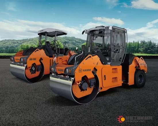 bauma 回顾 | 新品秀：悍马新一代智能中型压路机 HD 98i-HD 118i