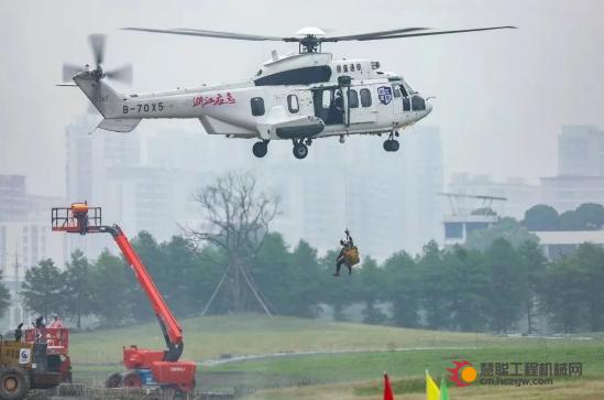“应急使命·2025”浙江省暨台州市防汛防台应急演练举行，鼎力臂式亮相！