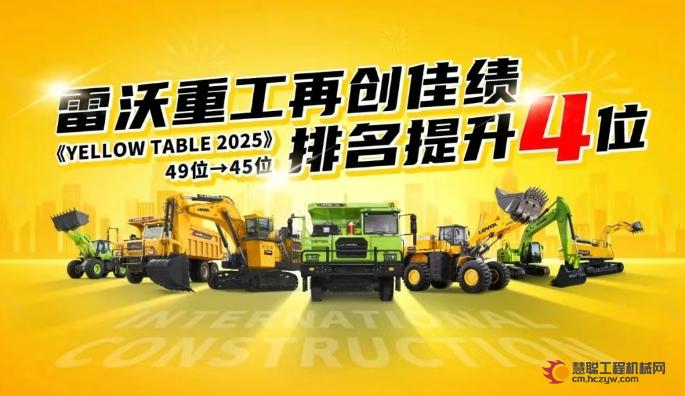 《Yellow Table 2025》发布，雷沃重工再创佳绩！