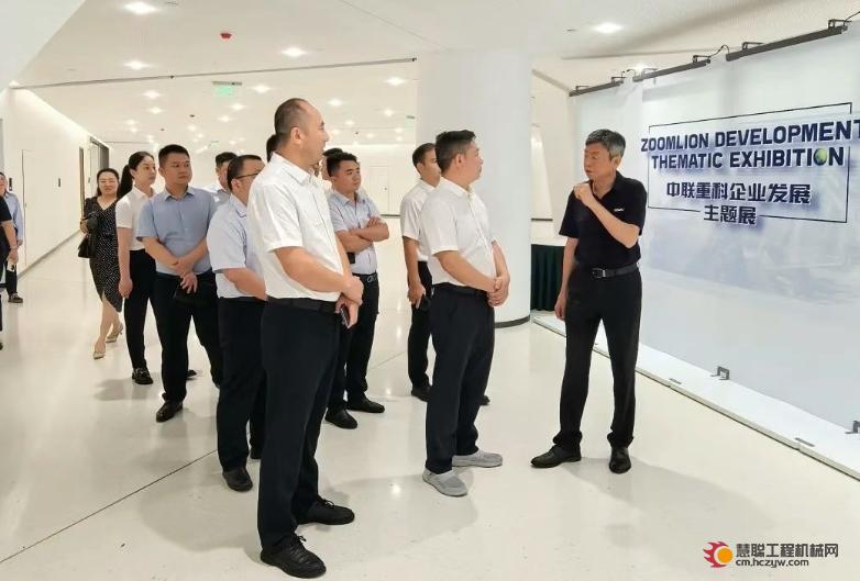 共建矿山生产建设创新联合体 湖南楚湘建工到访中联重科