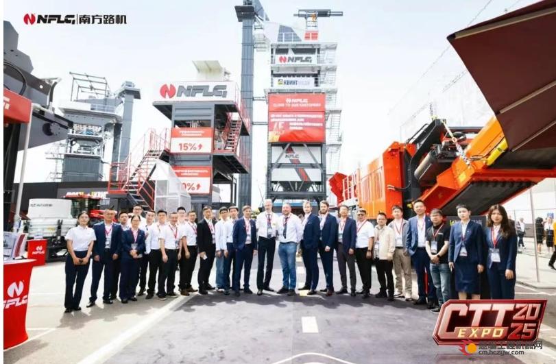 南方路机再次燃爆CTT Expo 彰显中国工程机械硬核实力