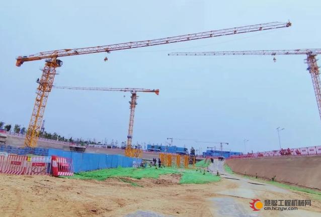 服务国家战略新标杆：中天塔机助建中核雄安科技园！