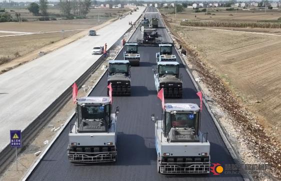 三一无人机群助力高速公路机群智能施工