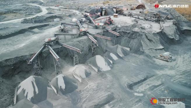 -30℃安装与运行双重极限挑战！南方路机NFLG模块式破碎生产线在俄罗斯大获好评